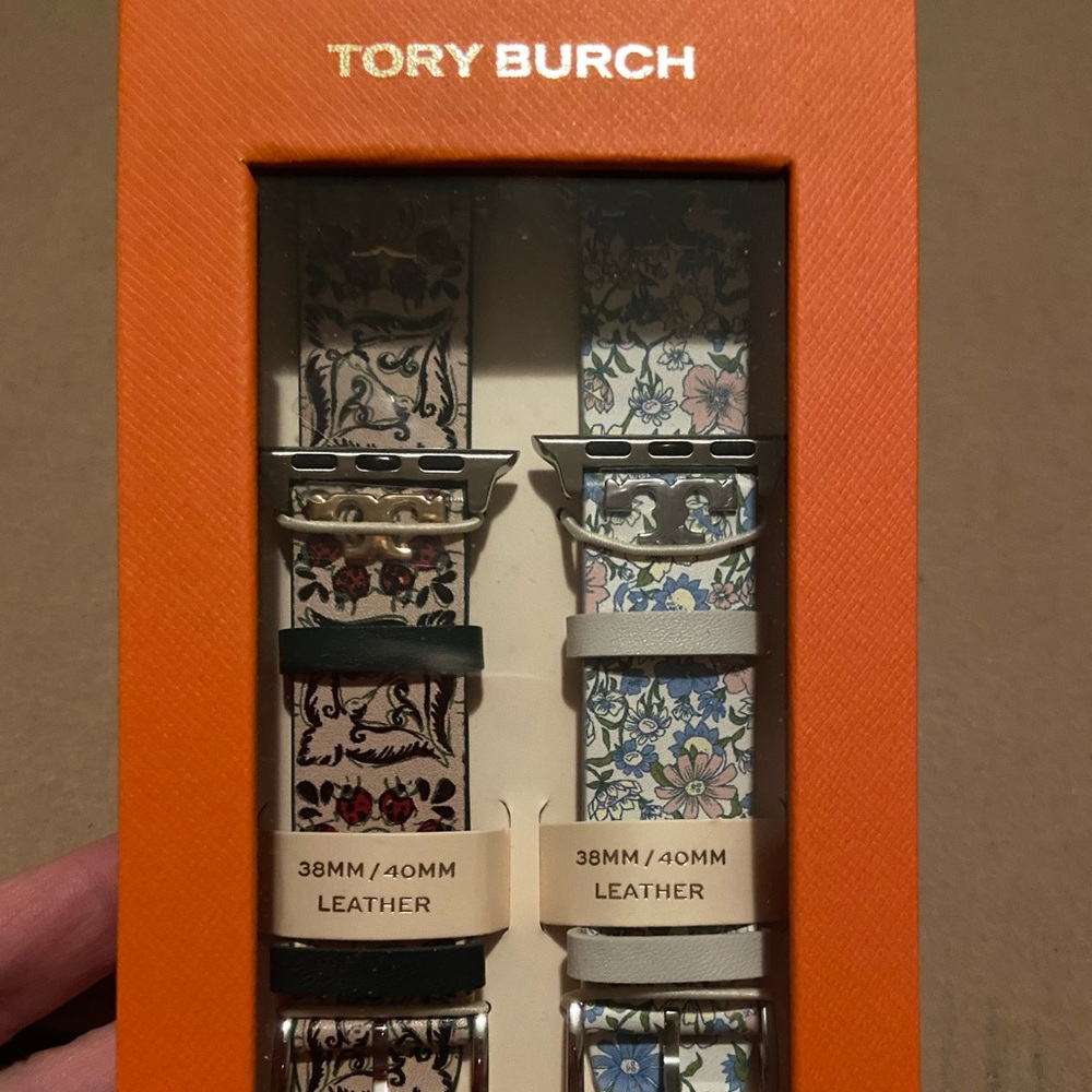 Tory Burch Patterned Watch Band